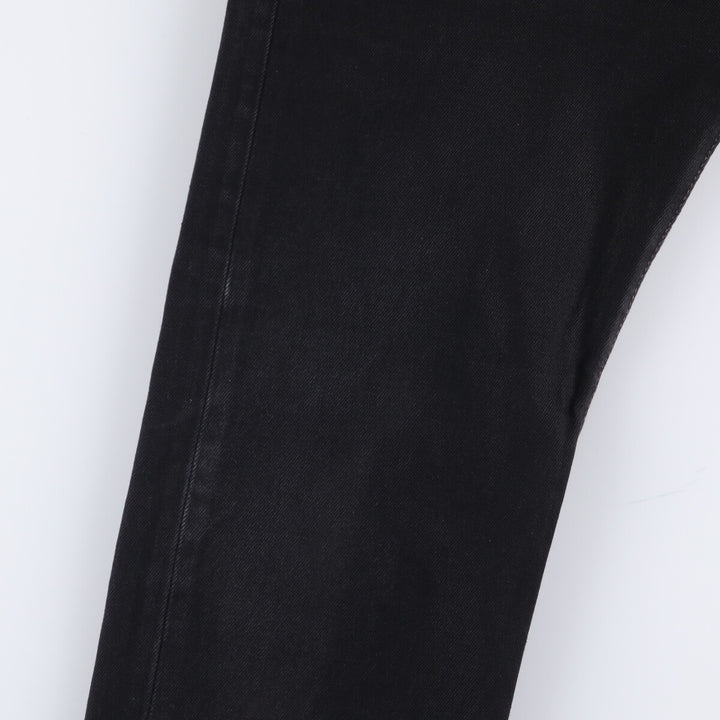 Levi's 501 Black Denim Straight Denim Pants for Men, W33 equivalent cotton black type Vintage Second Hand