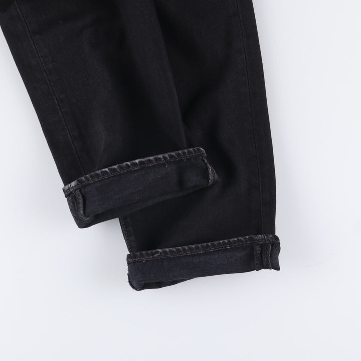 Levi's 501 Black Denim Straight Denim Pants for Men, W33 equivalent cotton black type Vintage Second Hand