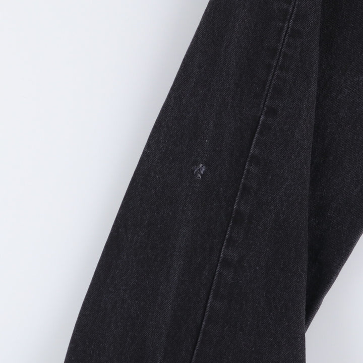 Levi's 501 Black Denim Straight Denim Pants for Men, W34 equivalent cotton black type Vintage Second Hand