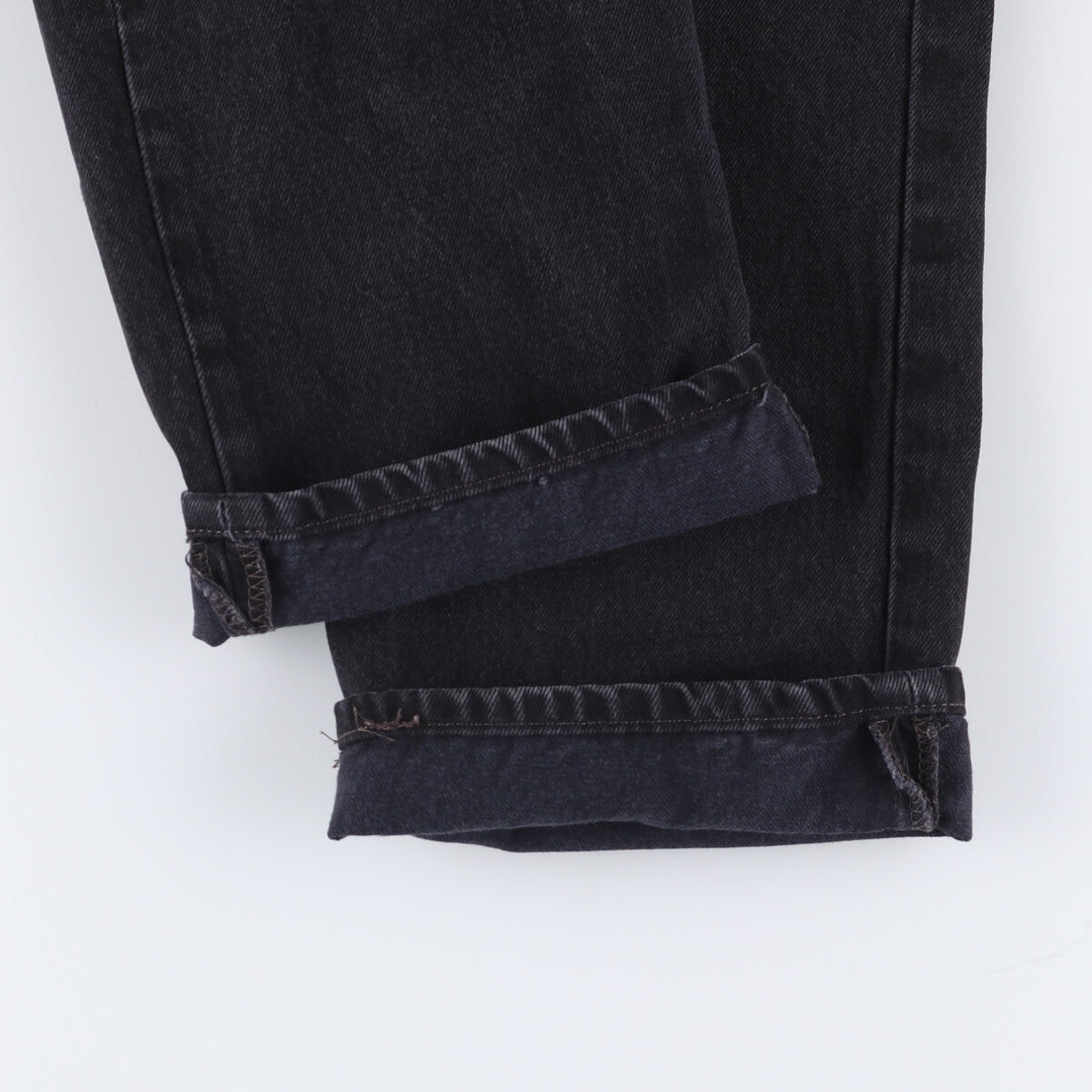 Levi's 501 Black Denim Straight Denim Pants for Men, W34 equivalent cotton black type Vintage Second Hand