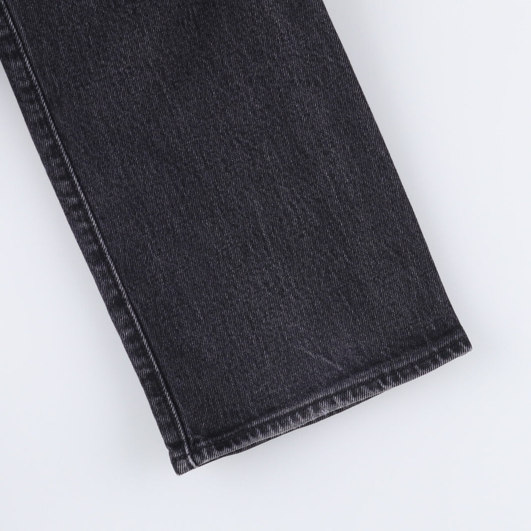 Levi's 501 Black Denim Straight Denim Pants for Men, W34 equivalent cotton black type Vintage Second Hand