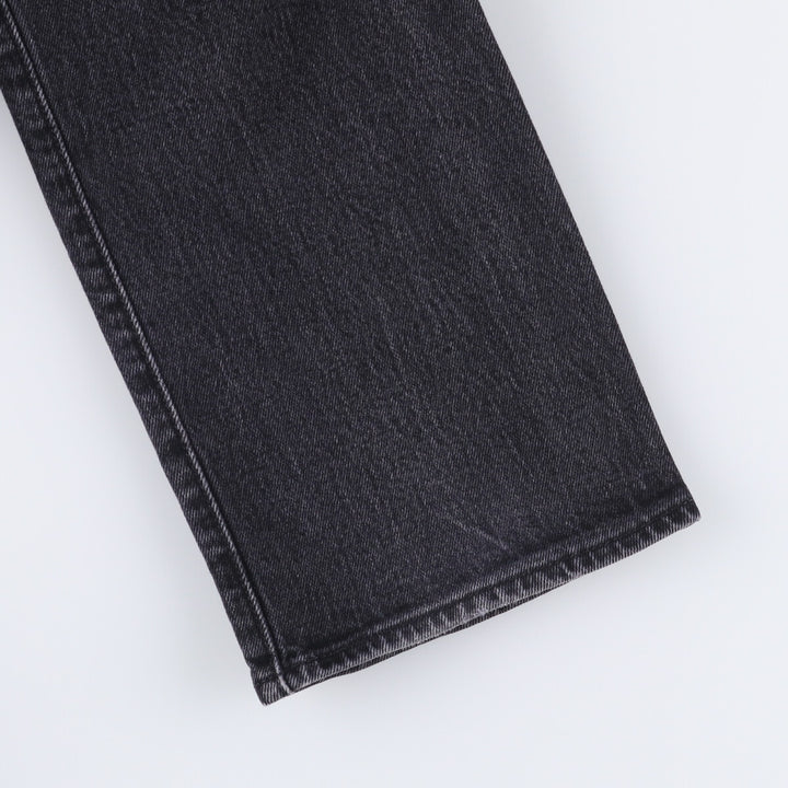 Levi's 501 Black Denim Straight Denim Pants for Men, W34 equivalent cotton black type Vintage Second Hand