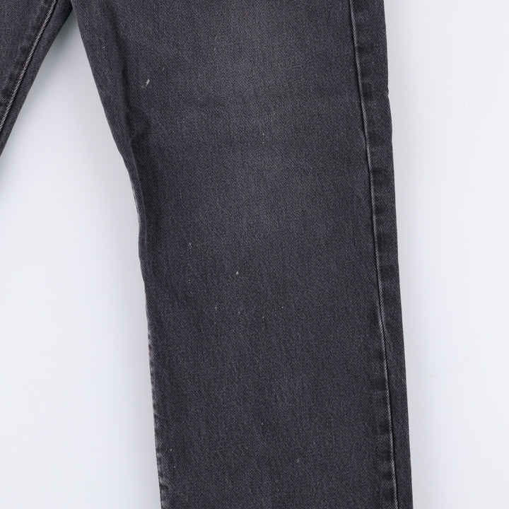 Levi's 501 Black Denim Straight Denim Pants for Men, W33 equivalent cotton black type Vintage Second Hand