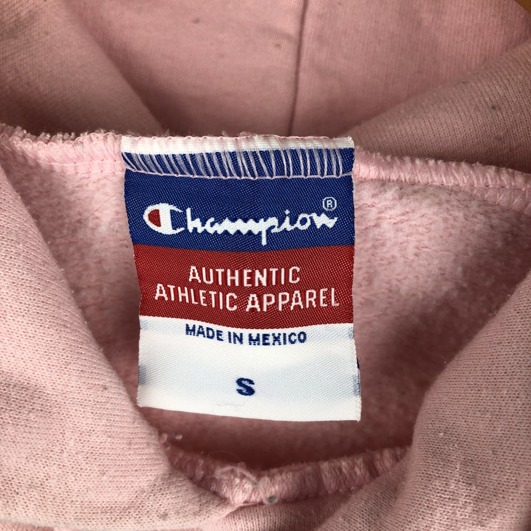 2000'S Champion Authentic Athletic Apparel College Pullover Hoodie, Men's Size Small cotton pink type Vintage Second Hand