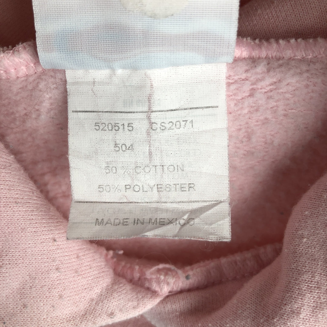 2000'S Champion Authentic Athletic Apparel College Pullover Hoodie, Men's Size Small cotton pink type Vintage Second Hand