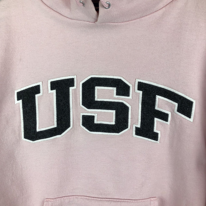 2000'S Champion Authentic Athletic Apparel College Pullover Hoodie, Men's Size Small cotton pink type Vintage Second Hand