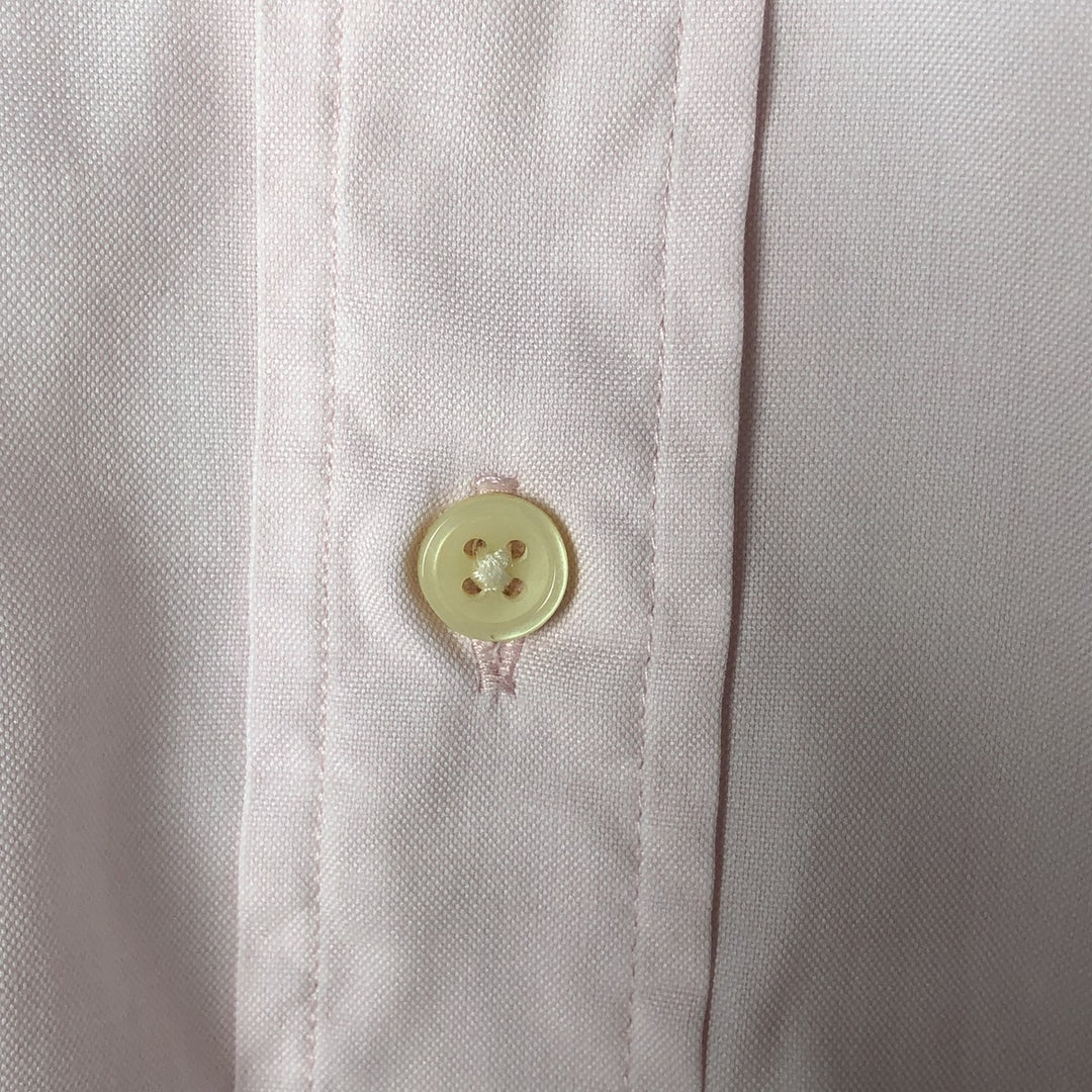 Yves Saint Laurent POUR HOMME short-sleeved button-down shirt, men's size L cotton pink type Vintage Second Hand