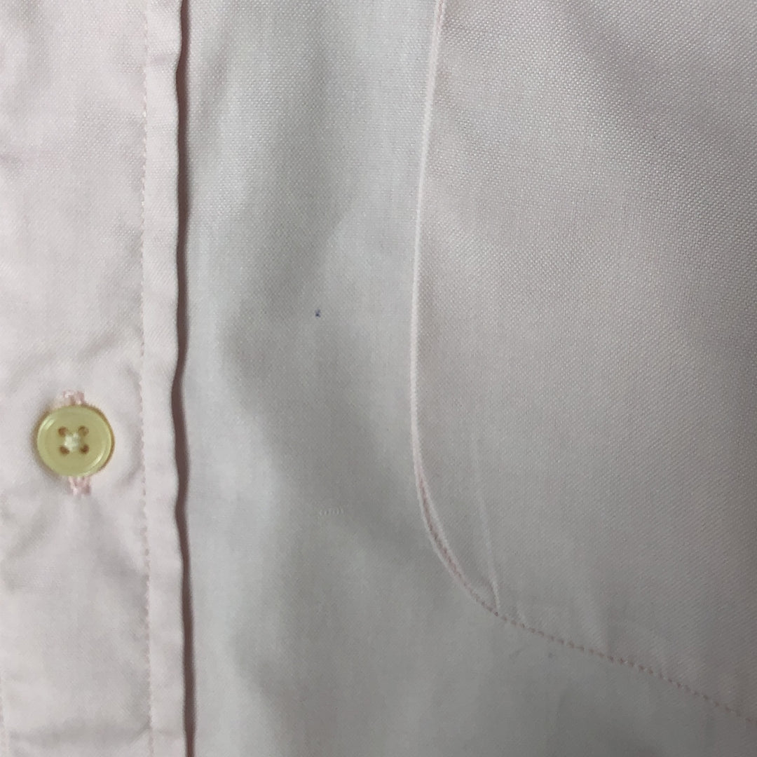 Yves Saint Laurent POUR HOMME short-sleeved button-down shirt, men's size L cotton pink type Vintage Second Hand