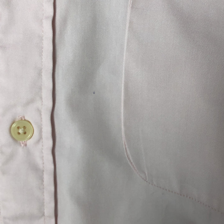Yves Saint Laurent POUR HOMME short-sleeved button-down shirt, men's size L cotton pink type Vintage Second Hand