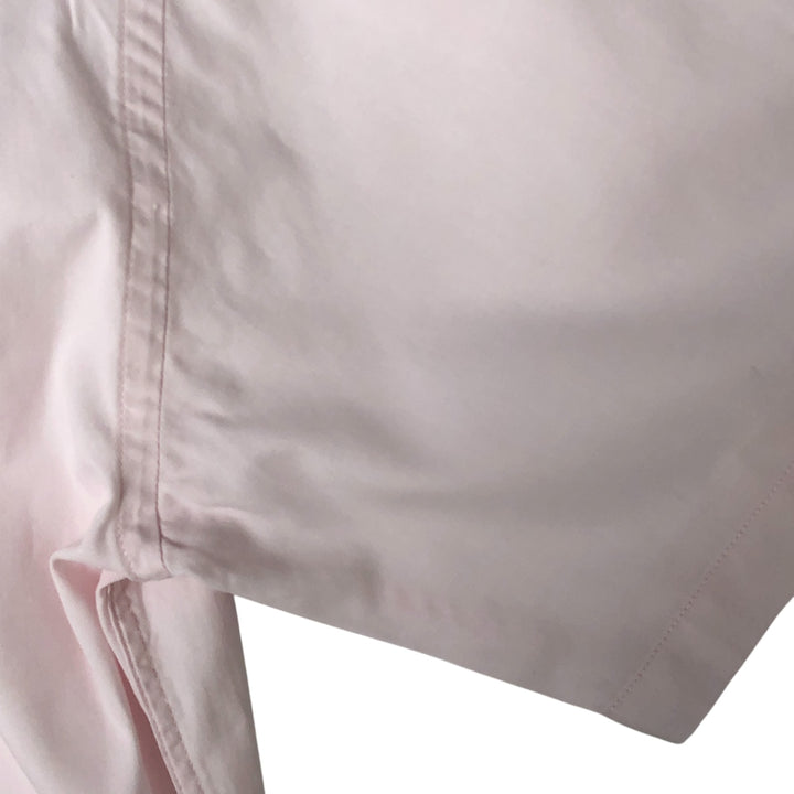 Yves Saint Laurent POUR HOMME short-sleeved button-down shirt, men's size L cotton pink type Vintage Second Hand