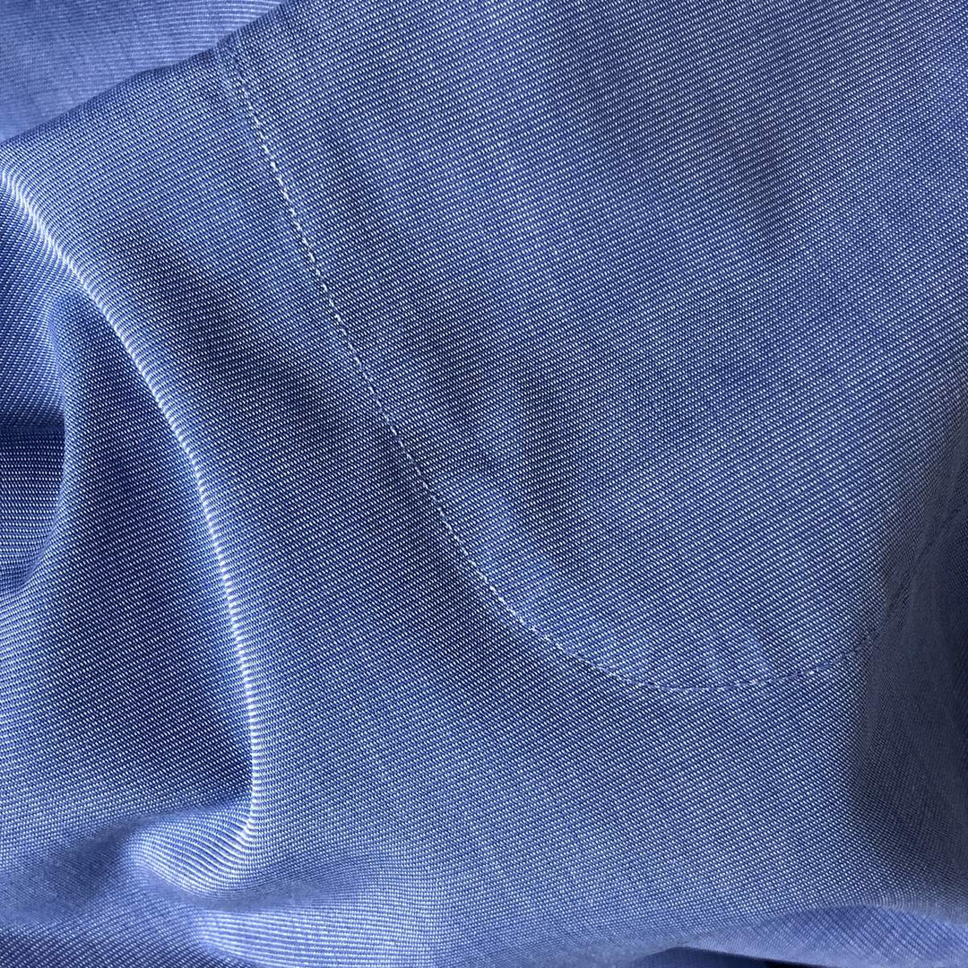 Brooks Brothers 346 short sleeve button-down shirt, men's size L cotton blue type Vintage Second Hand