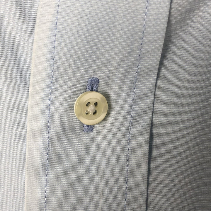 Brooks Brothers 346 short sleeve button-down shirt, men's size L cotton Blue type light blue Vintage Second Hand