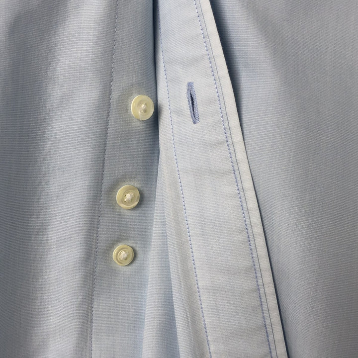 Brooks Brothers 346 short sleeve button-down shirt, men's size L cotton Blue type light blue Vintage Second Hand