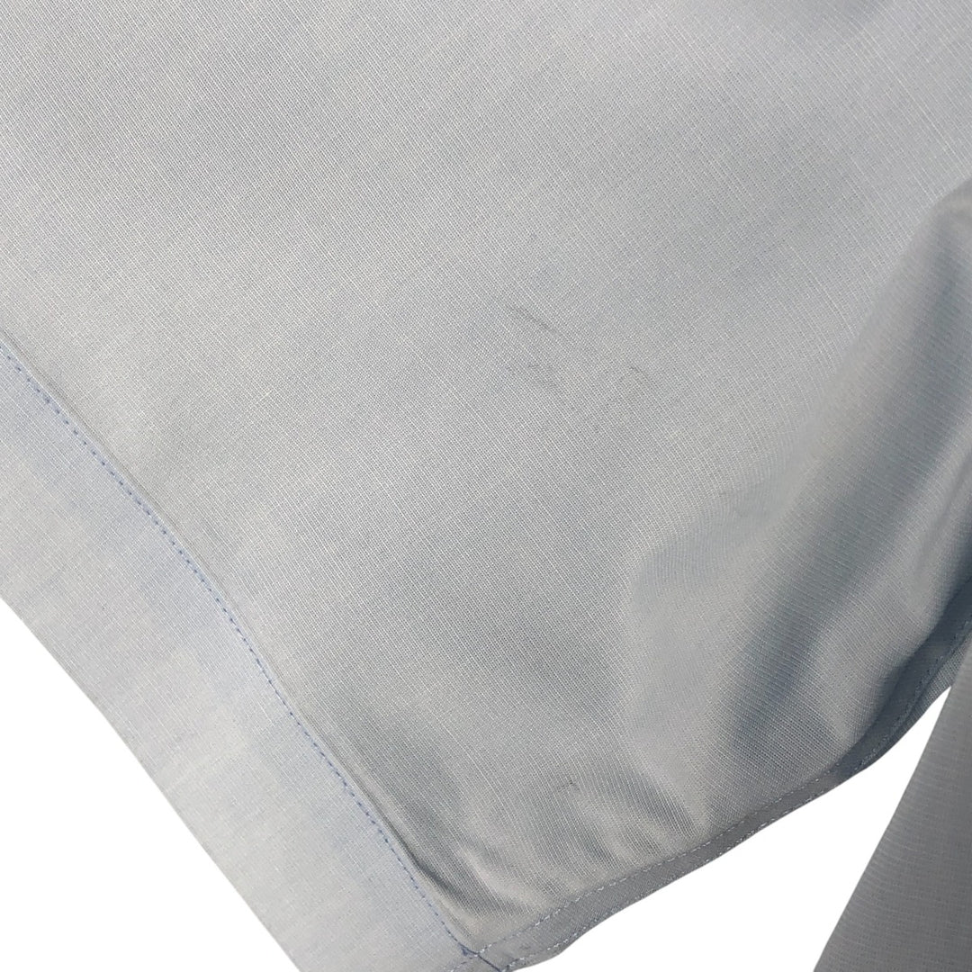 Brooks Brothers 346 short sleeve button-down shirt, men's size L cotton Blue type light blue Vintage Second Hand
