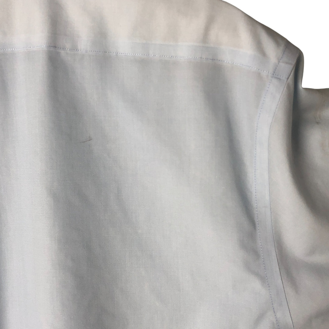 Brooks Brothers 346 short sleeve button-down shirt, men's size L cotton Blue type light blue Vintage Second Hand