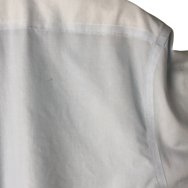 Brooks Brothers 346 short sleeve button-down shirt, men's size L cotton Blue type light blue Vintage Second Hand