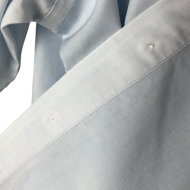 Brooks Brothers 346 short sleeve button-down shirt, men's size L cotton Blue type light blue Vintage Second Hand