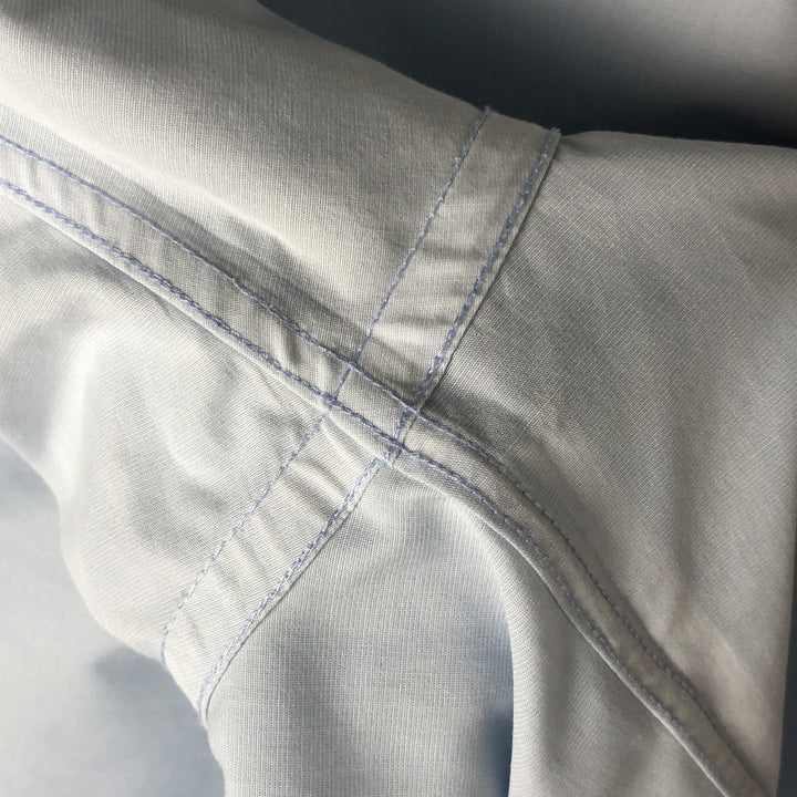 Brooks Brothers 346 short sleeve button-down shirt, men's size L cotton Blue type light blue Vintage Second Hand