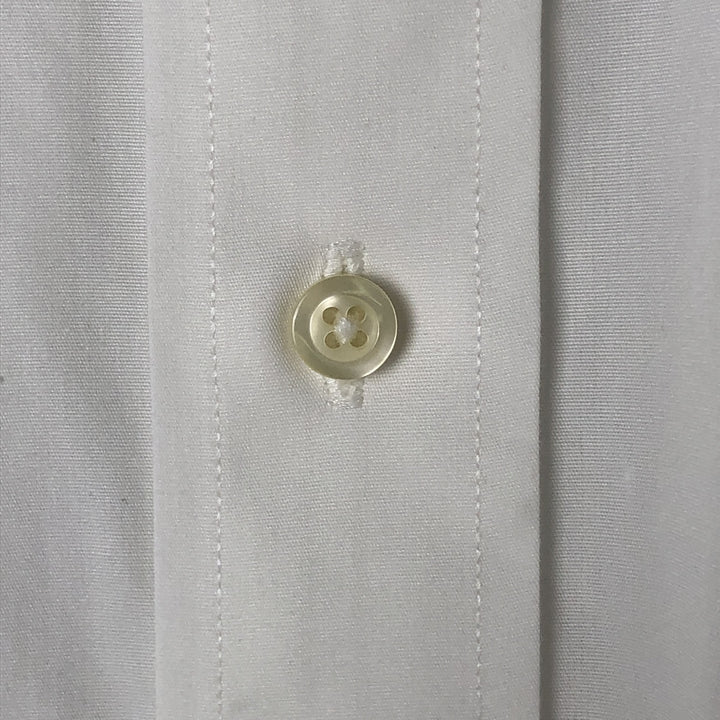 Brooks Brothers Est.1818 short sleeve button-down shirt, men's size L cotton white type Vintage Second Hand