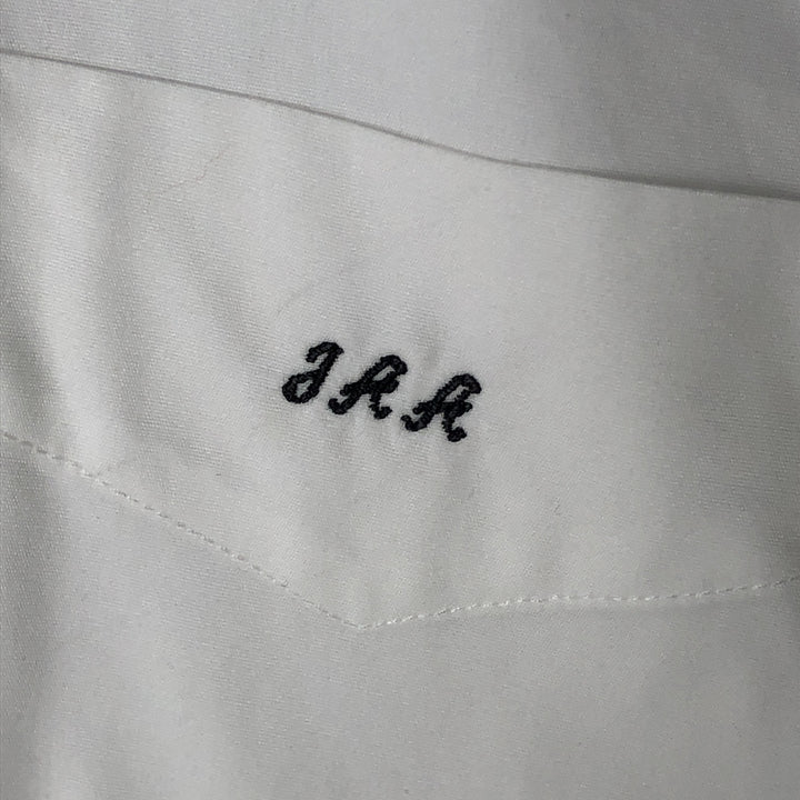 Brooks Brothers Est.1818 short sleeve button-down shirt, men's size L cotton white type Vintage Second Hand