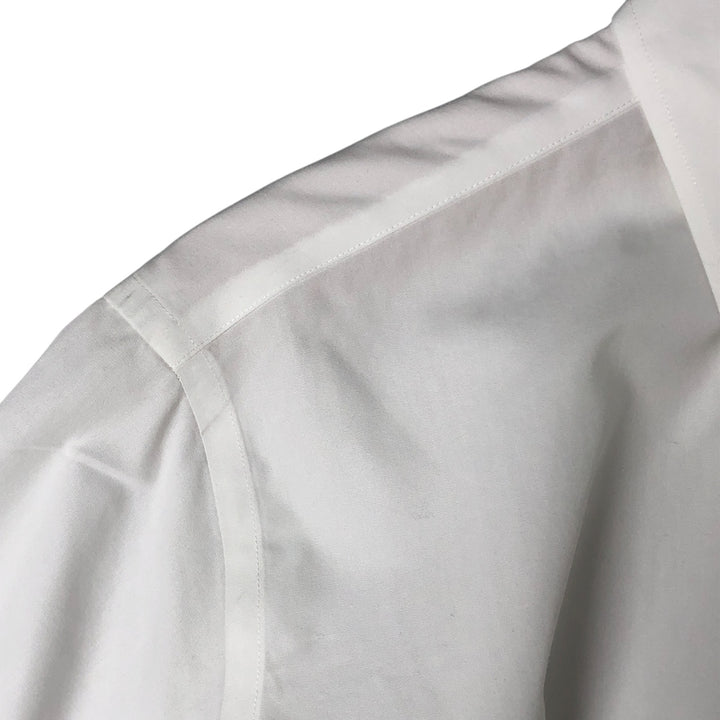 Brooks Brothers Est.1818 short sleeve button-down shirt, men's size L cotton white type Vintage Second Hand