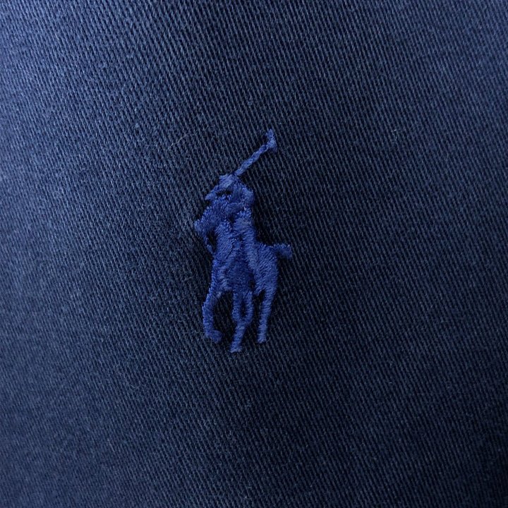Ralph Lauren BLAKE long sleeve button down shirt, men's XL size cotton navy blue type Vintage Second Hand