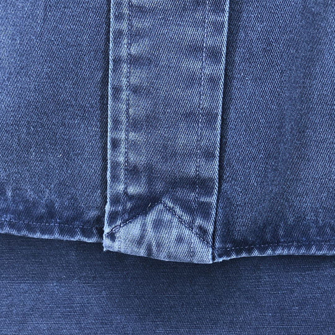Ralph Lauren BLAKE long sleeve button down shirt, men's XL size cotton navy blue type Vintage Second Hand
