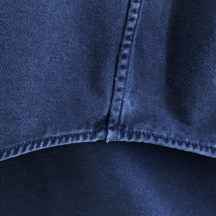 Ralph Lauren BLAKE long sleeve button down shirt, men's XL size cotton navy blue type Vintage Second Hand