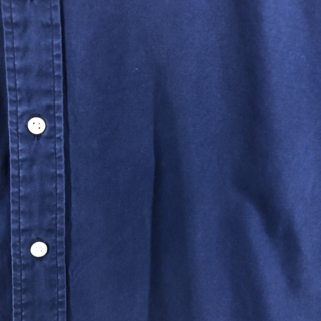 Ralph Lauren BLAKE long sleeve button down shirt, men's XL size cotton navy blue type Vintage Second Hand