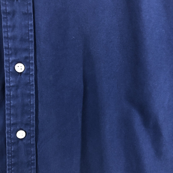 Ralph Lauren BLAKE long sleeve button down shirt, men's XL size cotton navy blue type Vintage Second Hand
