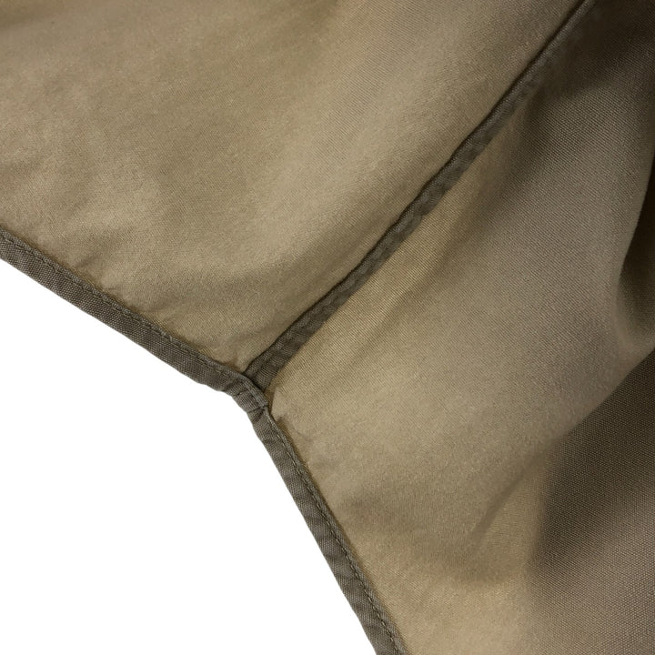 Ralph Lauren BLAKE long sleeve button down shirt, men's size M cotton Khaki type beige Vintage Second Hand