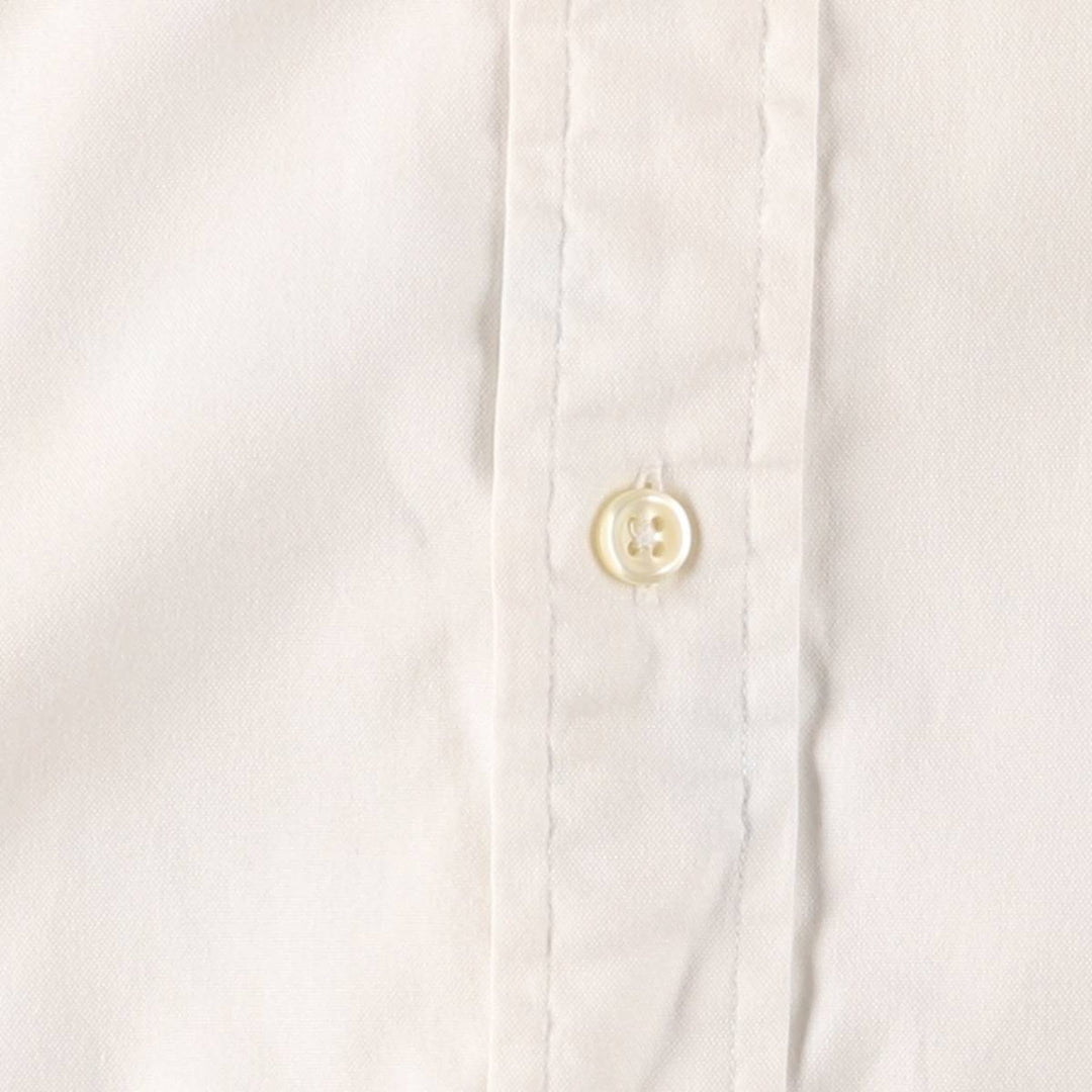 Ralph Lauren Classic Fit Long Sleeve Button Down Shirt, Men's Size L cotton white type Vintage Second Hand