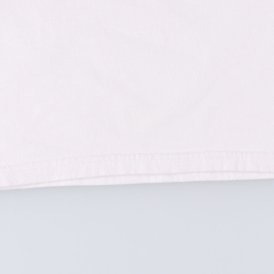 STUSSY Long T-shirt, Men's size L cotton white type Vintage Second Hand