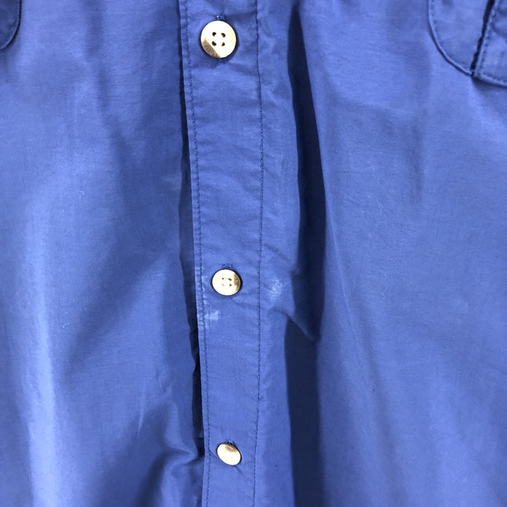 Columbia PFG OMNI-SHADE short sleeve fishing shirt, men's XL size Nylon blue type Vintage Second Hand