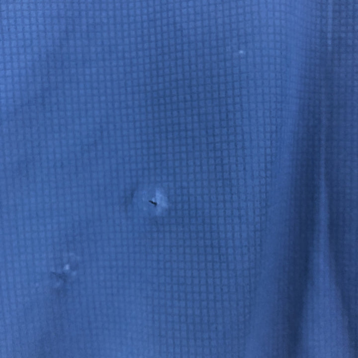 Columbia PFG OMNI-SHADE Omni-Shade Button-down Short Sleeve Fishing Shirt, Men's Size L polyester navy blue type Vintage Second Hand