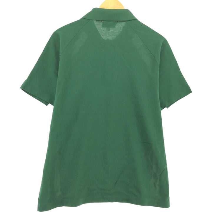 Lacoste LACOSTE RELAX FIT short sleeve polo shirt 5 men's L equivalent cotton Green type dark green Vintage Second Hand