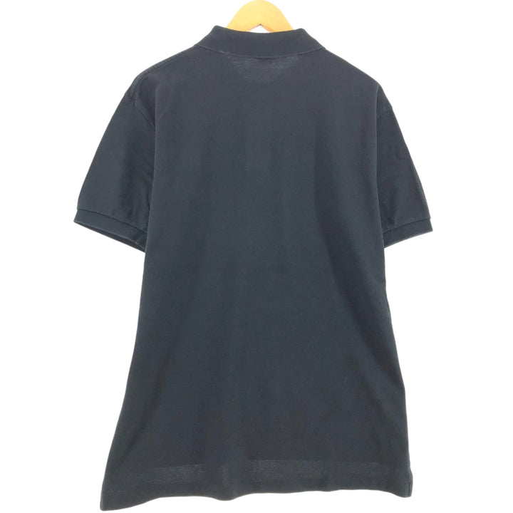 Ralph Lauren POLO by Ralph Lauren short sleeve polo shirt, men's size L cotton black type Vintage Second Hand