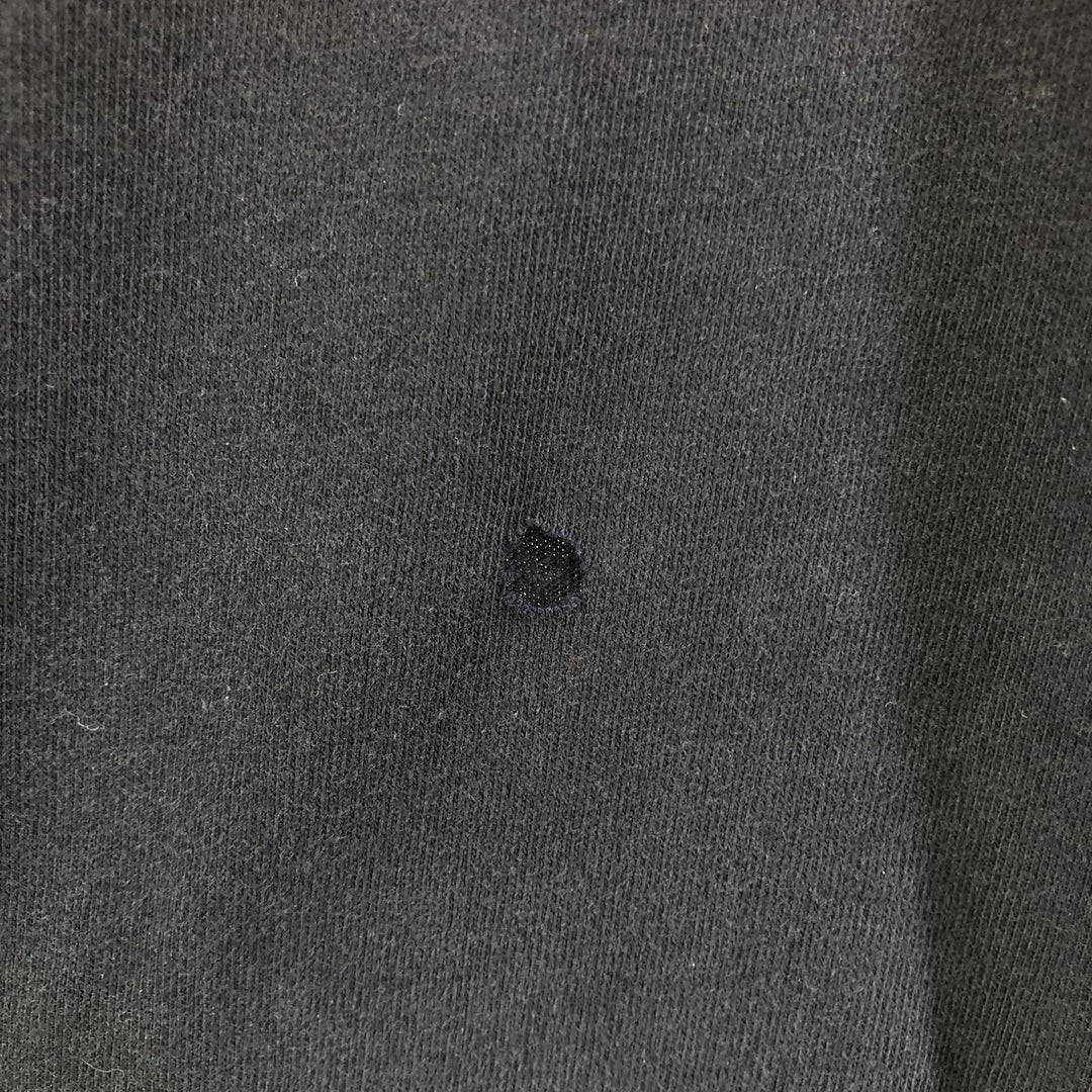 00'S Harley-Davidson Fire Pattern Short Sleeve Polo Shirt Made in USA Men's XL cotton black type Vintage Second Hand