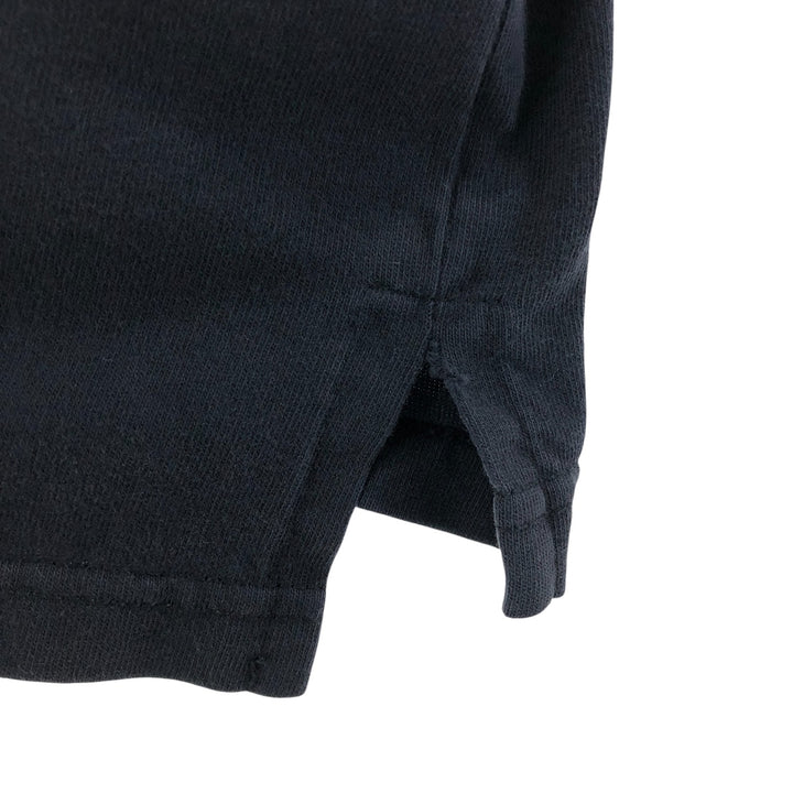 00'S Harley-Davidson Fire Pattern Short Sleeve Polo Shirt Made in USA Men's XL cotton black type Vintage Second Hand