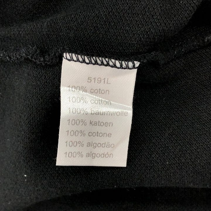Lacoste LACOSTE short sleeve polo shirt size 3, men's size S cotton black type Vintage Second Hand