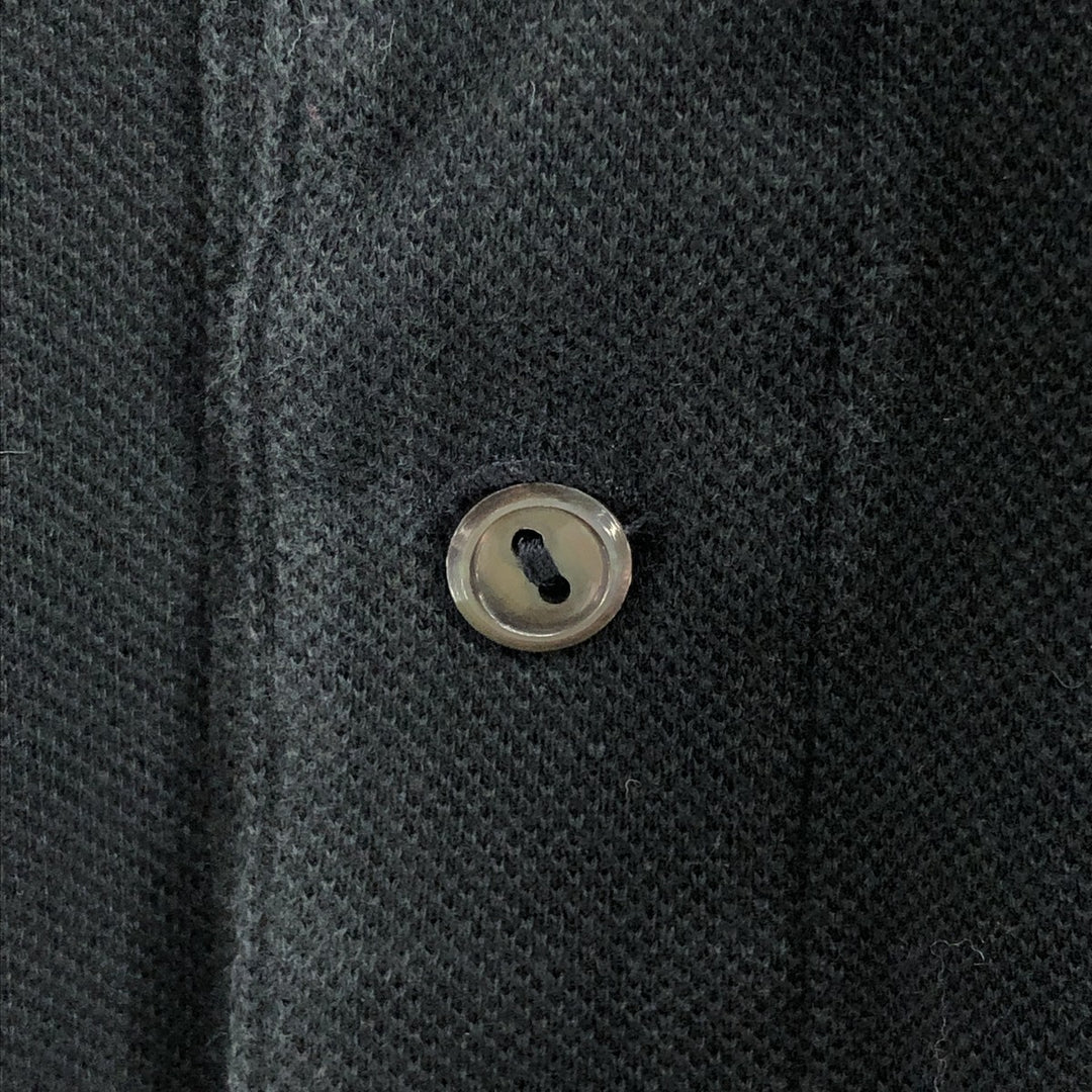 Lacoste LACOSTE short sleeve polo shirt size 3, men's size S cotton black type Vintage Second Hand