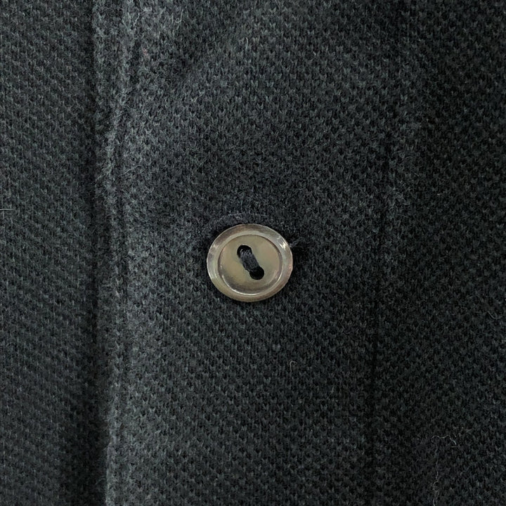 Lacoste LACOSTE short sleeve polo shirt size 3, men's size S cotton black type Vintage Second Hand