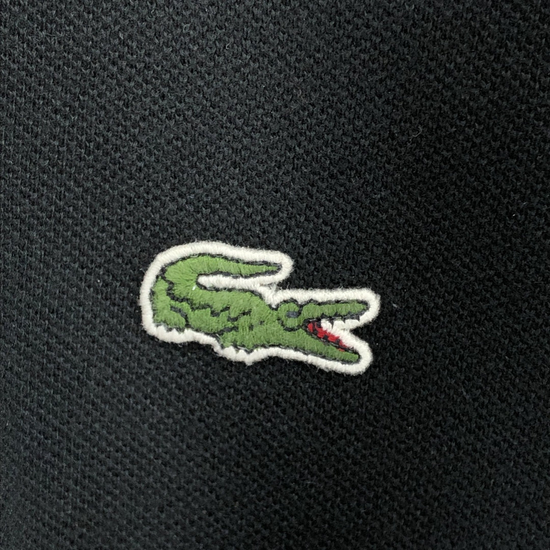 Lacoste LACOSTE short sleeve polo shirt size 3, men's size S cotton black type Vintage Second Hand