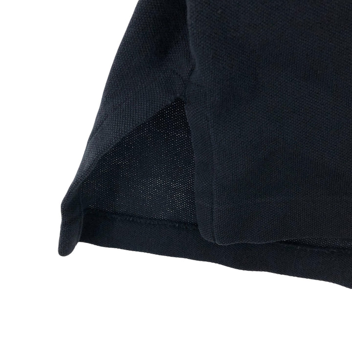 Ralph Lauren POLO by Ralph Lauren short sleeve polo shirt, men's XL size cotton black type Vintage Second Hand
