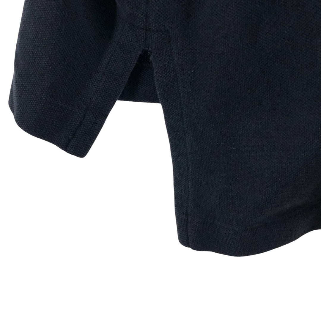 Ralph Lauren POLO by Ralph Lauren short sleeve polo shirt, men's XL size cotton black type Vintage Second Hand