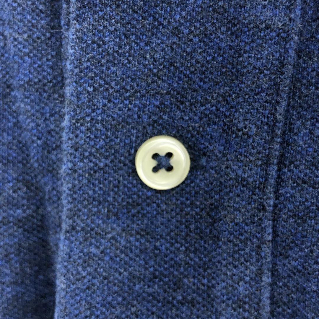 Ralph Lauren POLO RALPH LAUREN SLIM FIT short sleeve polo shirt men's XL equivalent cotton Navy blue Vintage Second Hand