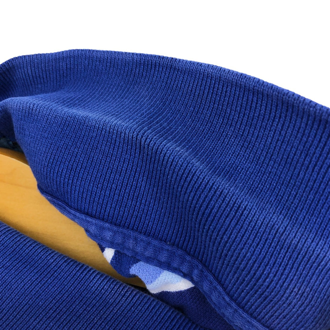 Ralph Lauren POLO by Ralph Lauren short sleeve striped polo shirt, men's size L cotton blue type Vintage Second Hand