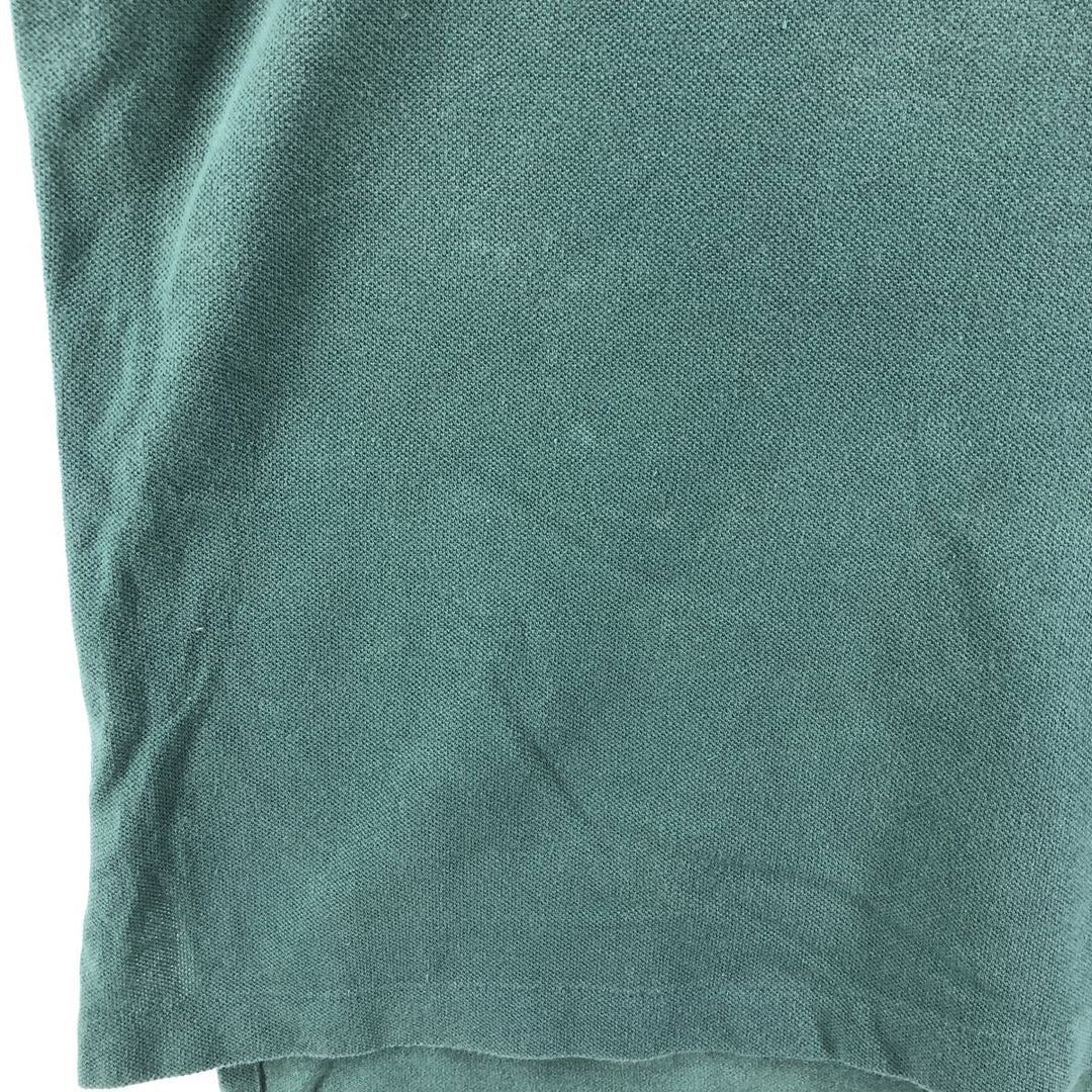 Ralph Lauren POLO by Ralph Lauren short sleeve polo shirt, men's XL size cotton green type Vintage Second Hand