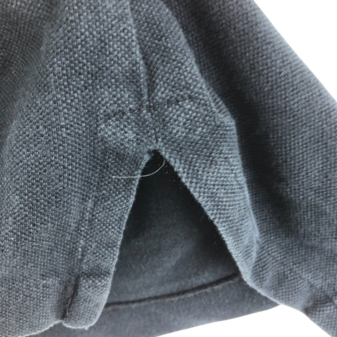 Ralph Lauren POLO by Ralph Lauren short sleeve polo shirt, men's XL size cotton black type Vintage Second Hand