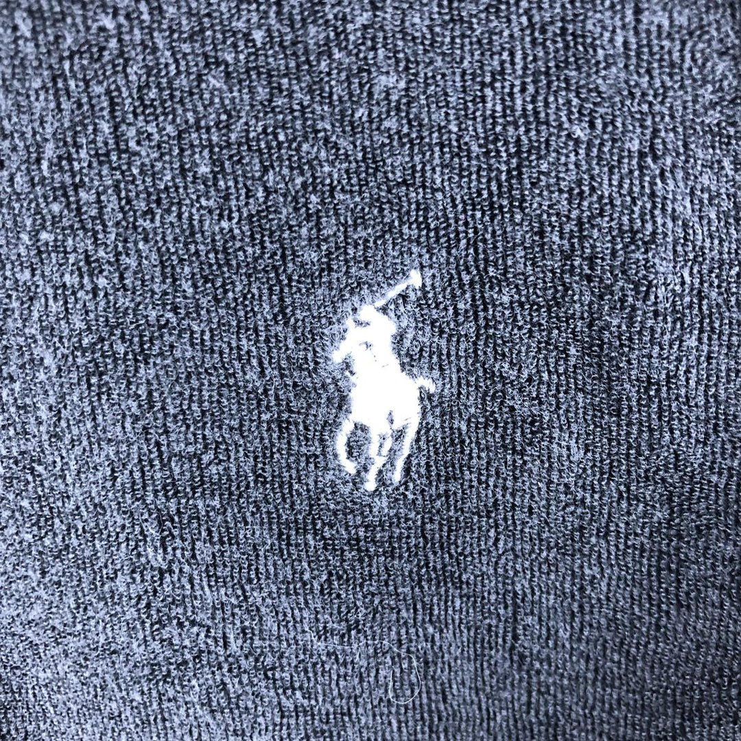 Ralph Lauren POLO by Ralph Lauren short sleeve polo shirt, men's XL size cotton black type Vintage Second Hand